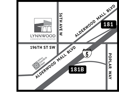 Lynnwood Convention Center Map